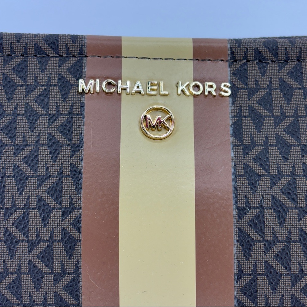 Michael Kors Chocolate Brown Logo Belt Bag Fanny Pack Brand New With Tags Womens - Picture 4 of 14